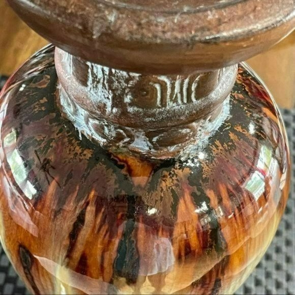 Vintage Style‎ Ceramic Pillar Candle Holder 12in - Picture 7 of 11